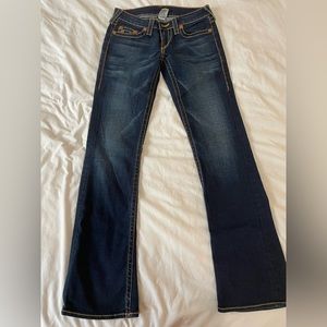 Low Rise True religion jeans